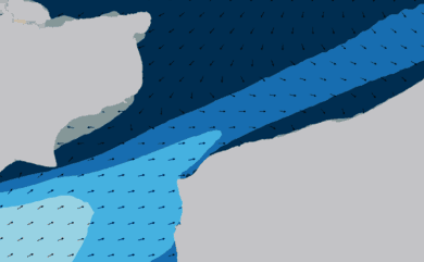 prévisions de houle Pas de Calais, Cap gris Nez