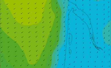 Prévisions de vent Nord Gironde