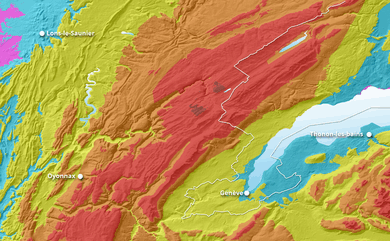 Prévisions cumul chutes de neige 10 jours Jura