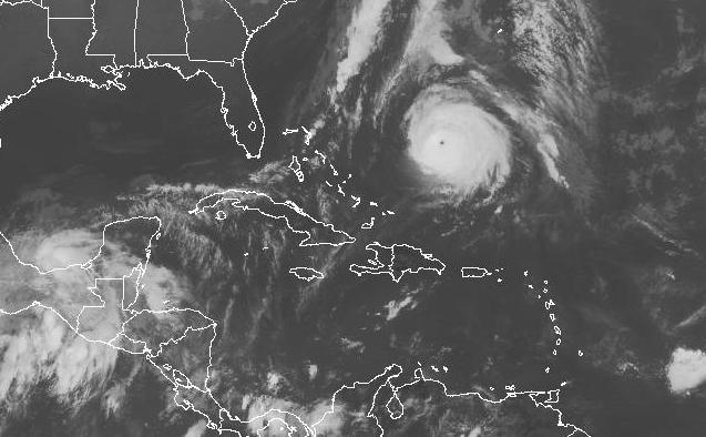 observation cyclone gonzalo image satellite