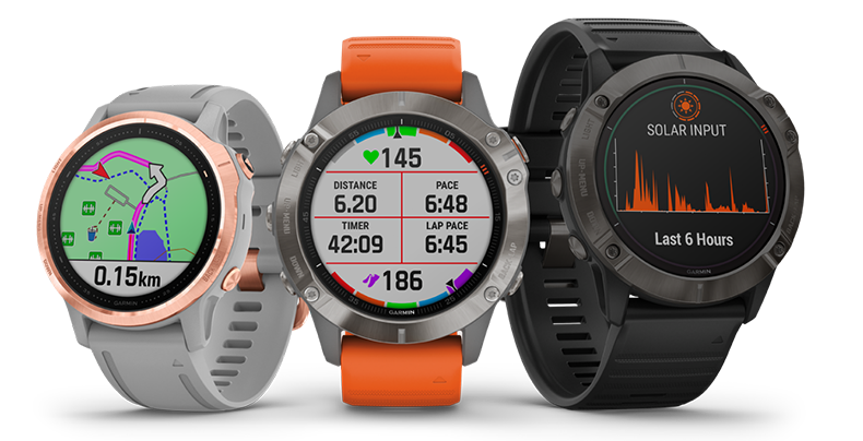 Montres connectées Garmin Série Fenix 6