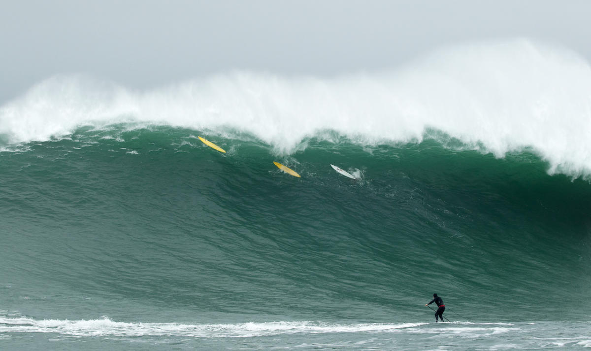 Mavericks spot surf USA le 18 janvier 2018