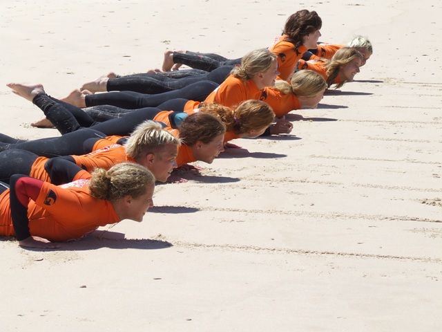 Girls learning to surf.JPG
